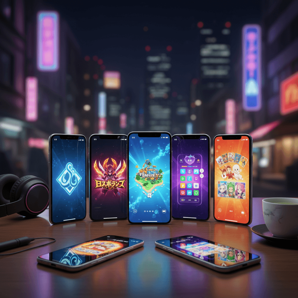 日本のApp Store人気無料モバイルゲーム:DBDモバイルプレイヤー必見のトップ5